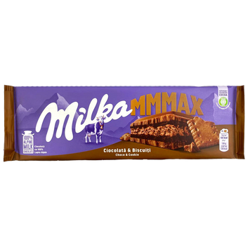 Шоколад з печивом Мілка Milka mmMax Choco&cookie 300g