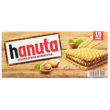 Вафлі фундук Ханута Hanuta haselnuss 10*22g 20пач/ящ