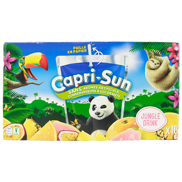 Сік напій джунглів Капрізон Capri-Sun jungle drink 10*200g 4пач/ящ