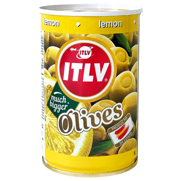 Оливки фарширован лимоном ж/б ІТЛВ ITLV 314ml 6шт/ящ