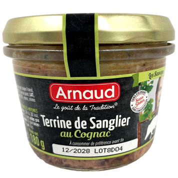 Паштет з кабана та коньяком Арнауд Arnaud sanglier 180g 12шт/ящ