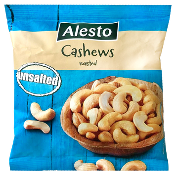 Горішки кеш'ю смажене не солоне Алесто Alesto 150g 20шт/ящ