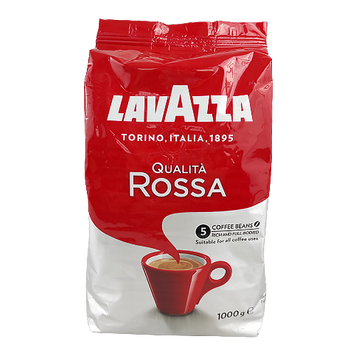 Кава росса (зерно) Лавацца Lavazza rossa 1kg 6шт/ящ