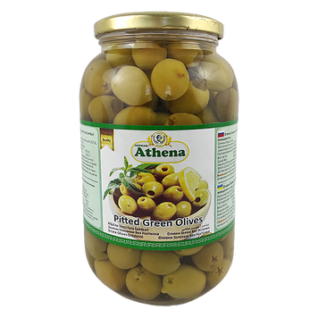 Оливки з кісточкою Атена Athena 750/1,285g 9шт/ящ