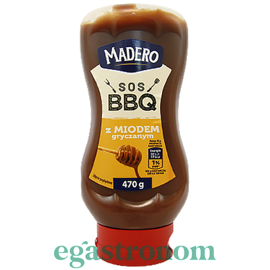 Соус барбекю з медом Мадеро Madero bbq z miodem 470g 12шт/ящ