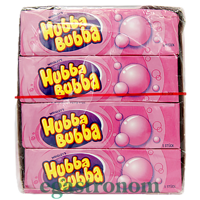 Жевательная резинка оригинальная Хуба Буба Hubba Bubba original (5x7g) 20шт/пач