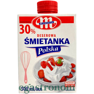 Вершки 30% Млековіта Mlekovita 500ml 6шт/ящ