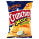 Чипси рифлені сир та цибуля Лоренц Lorenz crunchips 75g 25шт/ящ