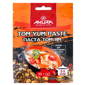 Паста том ям Акура Akura 30g 50шт/ящ