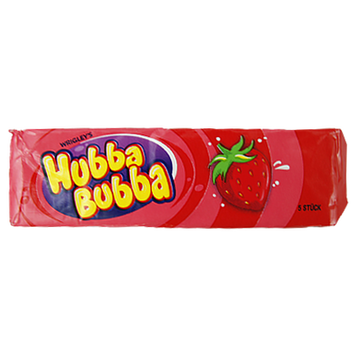 Жувальна гумка полуниця Хуба Буба Hubba Bubba strawbery (5x7g) 20шт/пач