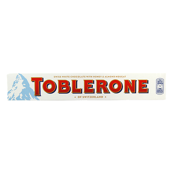 Шоколад білий з медом та мигдалем Тоблероне Toblerone white 100g 20шт/ящ