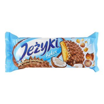Печиво кокос Гоплана Їжак Jezyki Goplana 140g 20шт/ящ