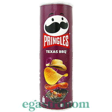 Чипси барбекю Прінглс Pringles barbecue 165g 19шт/ящ