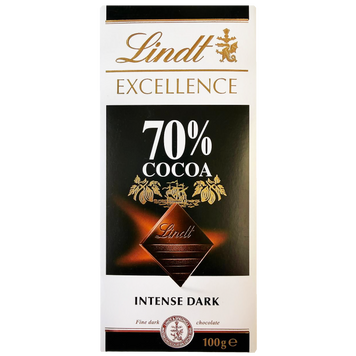 Шоколад чорний 70% какао Ліндт Lindt 100g 20шт/ящ