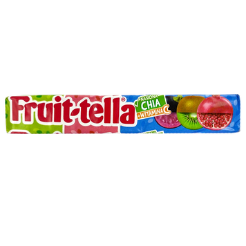 Цукерки жувальні фруктові Фрутелла Fruit-tella fruits 41g 20шт/ящ