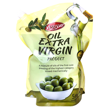 Олія соняшниково-оливкова екстра Везувіо Vesuvio olio extra vergine product (пакет) 5L 4шт/ящ