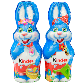 Шоколадний зайчик Кіндер Kinder 110g 18шт/ящ