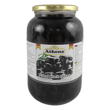 Маслини без кістки Атена Athena 600/1250g 9шт/ящ