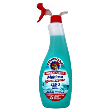 Спрей дезінфікуючий для чищення поверхонь Шантеклер Chante clair igienizzante zero 625ml 12шт/ящ