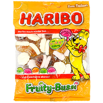 Желейки фруктові Харібо Haribo fruity-bussi 175g 18шт/ящ