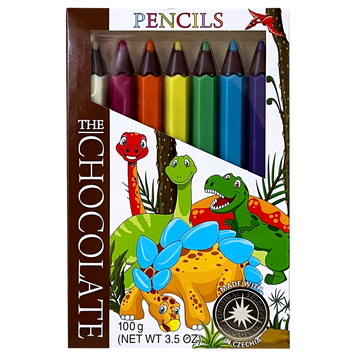 Шоколадні олівці молочні Chocolate Pencils 100g 15шт/ящ