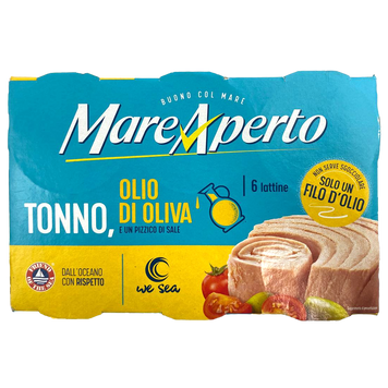 Тунець Маре Аперто в олив.олії Mare Aperto 6х70g 16пач/ящ