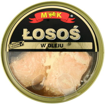 Лосось у олії МК МК losos w oleju 160g 12шт/ящ