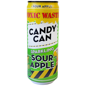 Напій газований смак кислого яблука Кенді Кен Candy Can toxic waste sour apple 330ml 12шт/ящ