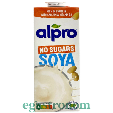 Молоко соевое (без лактозы) Альпро Alpro soya 1L 8шт/ящ