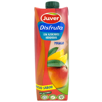 Сік-нектар манго (без цукру) Джувер Juver 1L 10шт/ящ