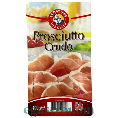 Прошутто Крудо Ла Боттега Prosciutto Crudo La Bottega 100g 30шт/ящ