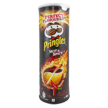 Чипси гострі спеції Прінглс Pringles hot&spicy 165g 19шт/ящ