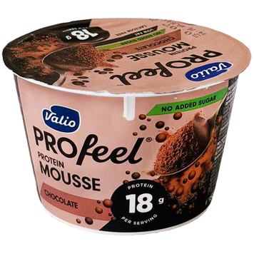 Мус протеїновий зі смаком шоколаду Валіо Valio mousse 150g 6шт/ящ