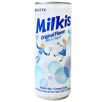 Напій газований молочний Мілкіс Milkis 250ml 30шт/ящ