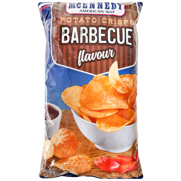 Чипси зі смаком барбекю Маккенеді Mcennedy barbecue 200g 20шт/ящ