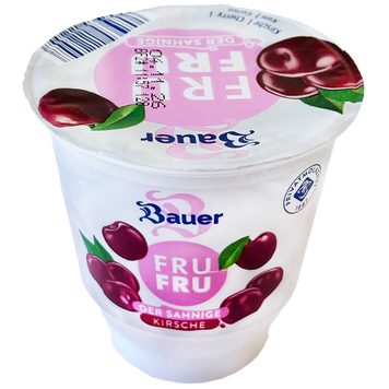 Йогурт вишня 10% жиру Бауер Bayer 150g 20шт/ящ