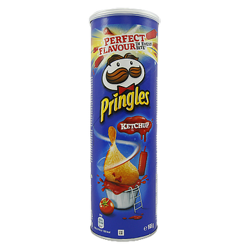 Чипси кетчуп Прінглс Pringles ketchup 165g 19шт/ящ