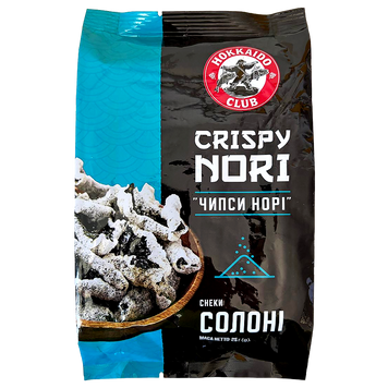 Чипси норі солоні Хоккайдо Hokkaido 25g 12шт/ящ