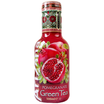 Холодний зелений чай зі смаком граната Арізона Arizona pomergranate 500ml 6шт/ящ