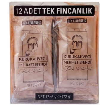 Кава (мелена) Ефенді Efendi 6g 12шт/пач 12пач/ящ