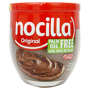 Шоколадна паста оригінальна без глютену (черв.) Носілла Nocilla original gluten free 180g 12шт/ящ