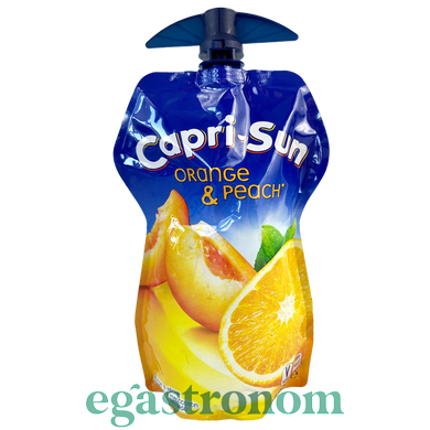 Сок Капризон апельсин персик Capri-Sun orange peach 330g*15шт/ящ