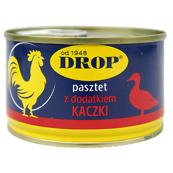 Паштет из утки Дроп Drop z kaczki 160g 20шт/ящ