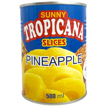 Ананас кольца Тропикана Tropicana slices 580g 24шт/ящ