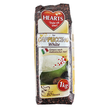 Капучино білий Хертс Hearts white 1kg 10шт/ящ