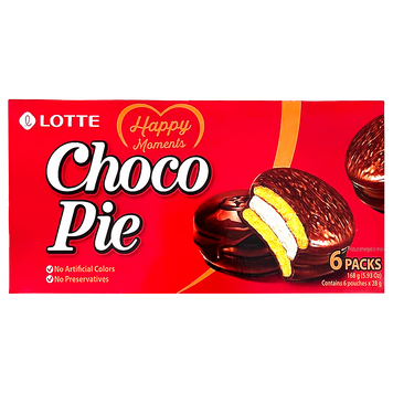 Печиво шоколадне Чоко Пай Choco Pie 168g (6*28g) 16пач/ящ