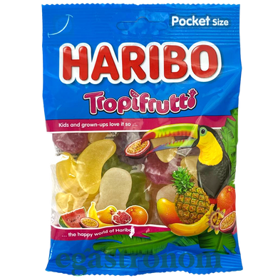 Желейки тропические фрукты Харибо Haribo tropifrutti 100g 30шт/ящ