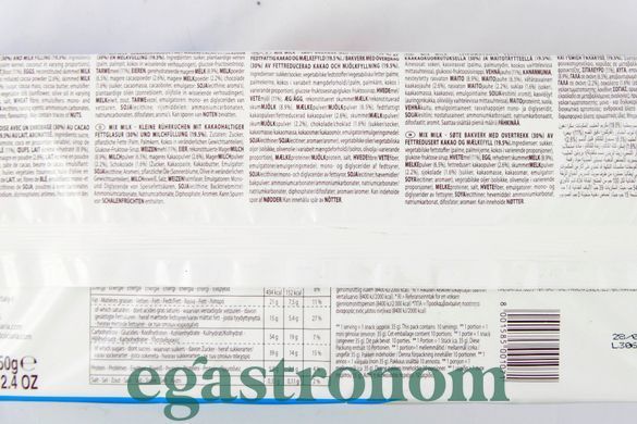 Бісквіт молочний Балконі Balconi milk 10*35g 350g 15шт/ящ