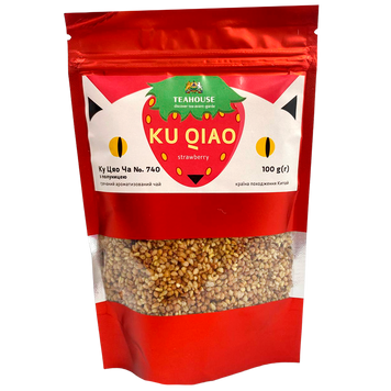 Чай гречаний з полуницею полуниця Тіхаус Teahouse 100g 16шт/ящ