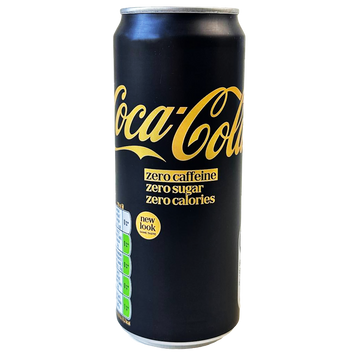 Напій газований (без цукру та кофеїну) Кока Кола Coca Cola zero 330ml 24шт/ящ